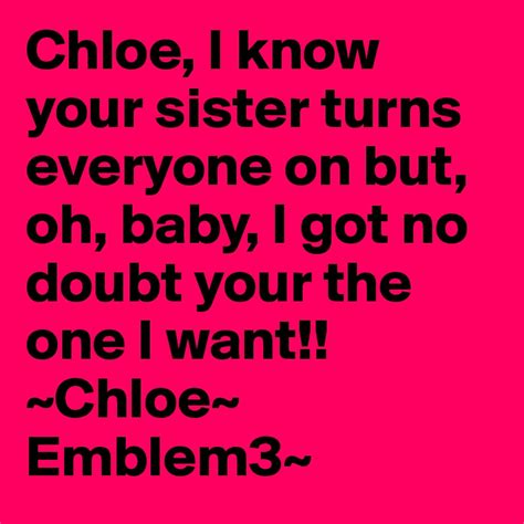 chloe emblem 3|chloe i know your sister.